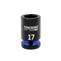 Kincrome Impact Socket - 17mm - Chrome Molybdenum Steel - Rust Resistant