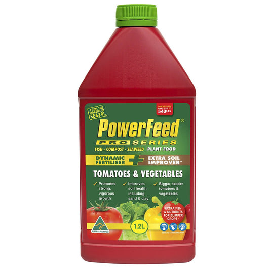 PowerFeed Plant Food - 1.2L - Liquid - For Tomatoes & Vegetables - Auzzistore