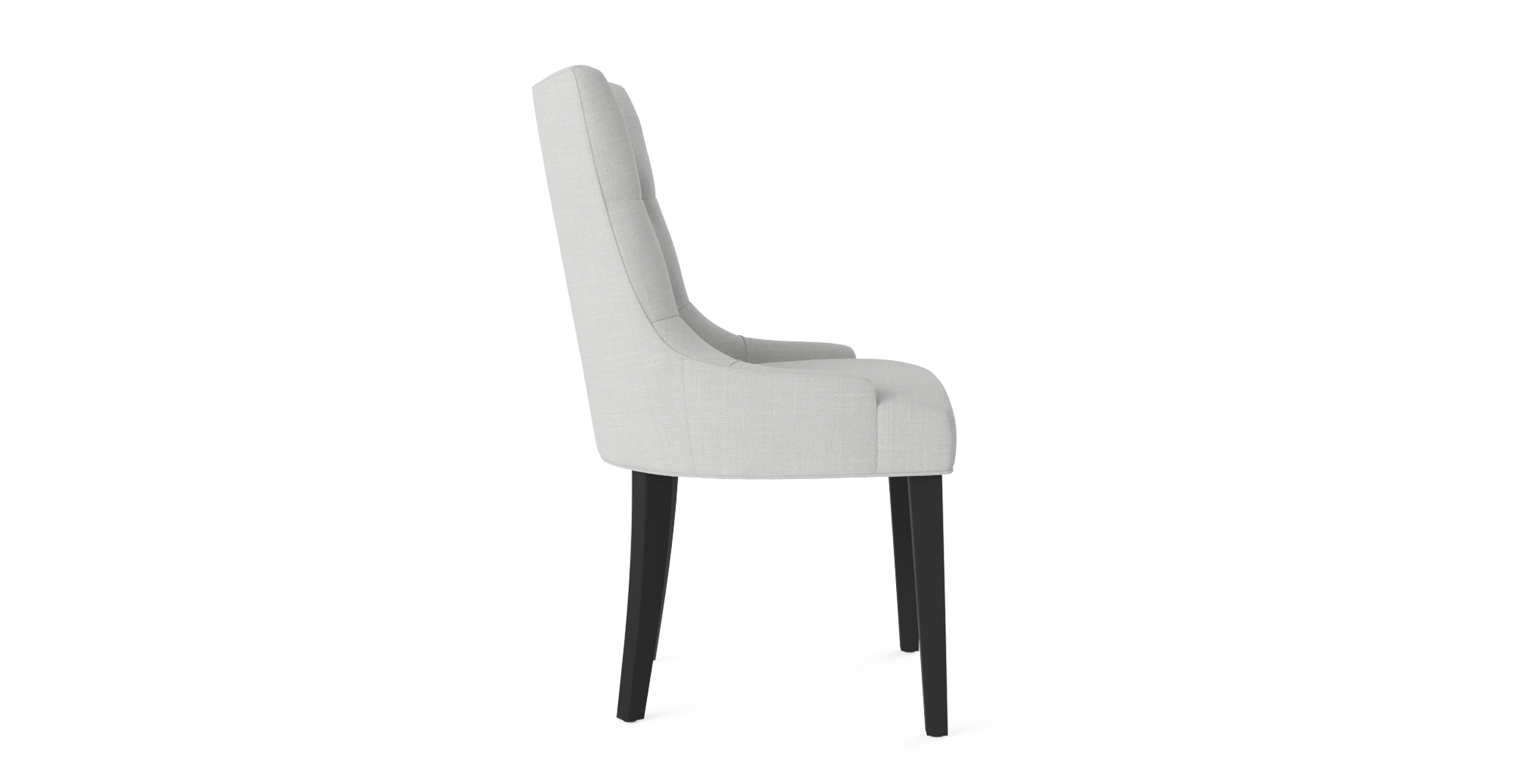 Brosa Espen Scoop Back Dining Chair (Cloud Grey)