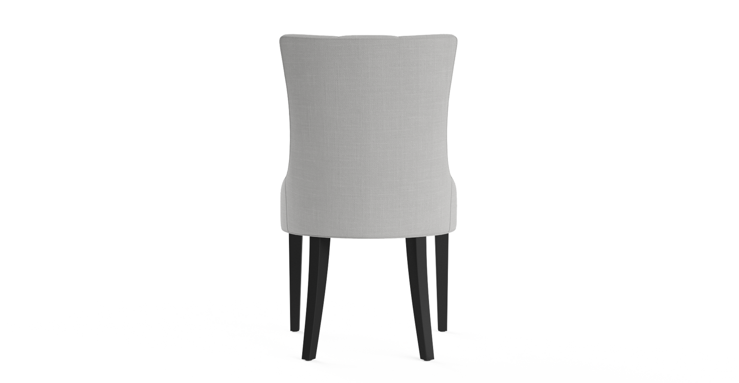 Brosa Espen Scoop Back Dining Chair (Cloud Grey)