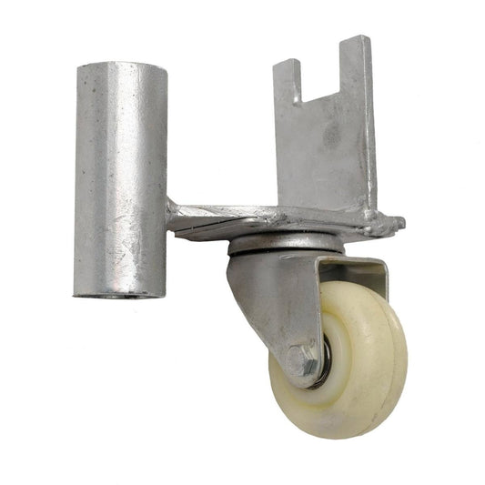 Rapidmesh Temp Fence Jockey Wheel - 75 x 165 x 195mm - Silver - Auzzistore