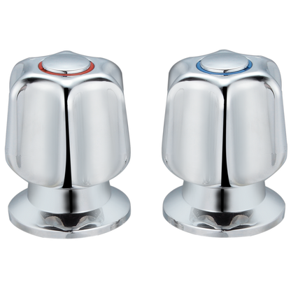 Shaw & Mason Chrome Basin Top Assembly Pair - 60mm ABS - Easy Install