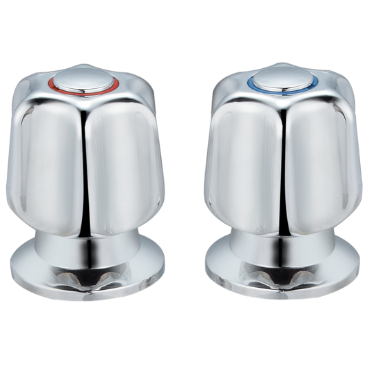Shaw & Mason Chrome Basin Top Assembly Pair - 60mm ABS - Easy Install