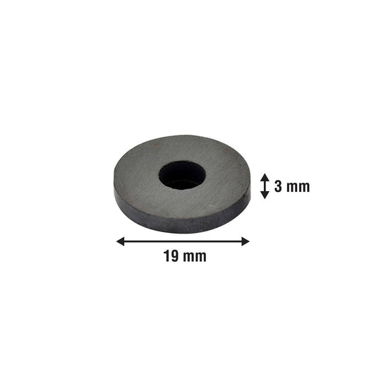 Everhang 19mm Ceramic Donut Magnet - 6 Pack - Lightweight - Strong – view 2 - Auzzistore