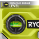 Ryobi Pocket Laser Level - Compact 4m Red Laser Line - Includes 2 AAA Batteries