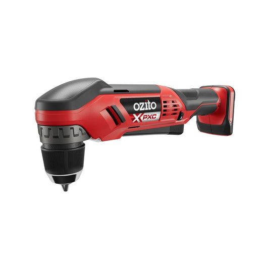 Ozito PXC 18V Right Angle Drill PXADS 018 - 270° Pivoting Base - LED Light - Auzzistore