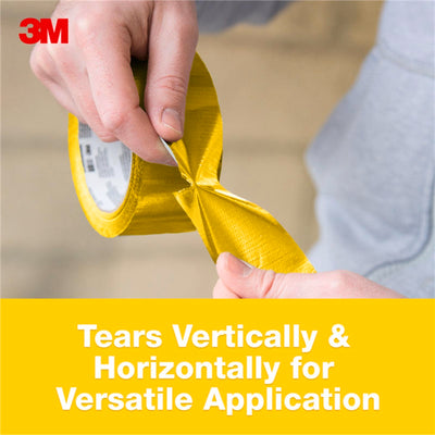 3M 48mm x 18.2m Yellow Duct Tape