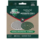 Bite Shield Mosquito Coil Refills 20 Pack - Natural Pyrethrum - 130mm x 155mm