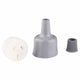 HPM 15A Grey Extension Cord Socket - PVC - Flexible - Safe Design