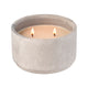 Santalum Estate Sandalwood Citronella Candle - 42 Hour Burn - Cement Grey