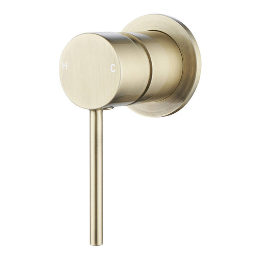 Mondella Resonance Shower Mixer - 35mm - Brushed Brass - Lead-Free