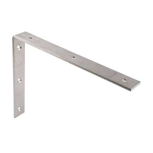 Carinya Stainless Steel Angle Bracket 250x200mm Heavy-Duty Support - Auzzistore