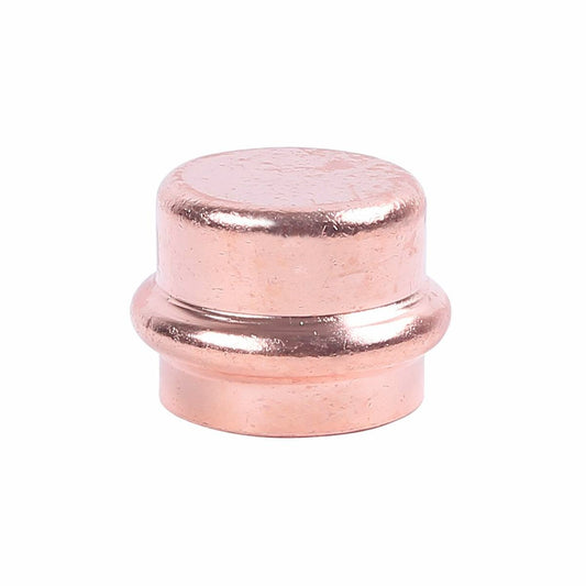 SmarteX-PRESS Cap - 20mm - Copper - Flame-Free Installation - Auzzistore