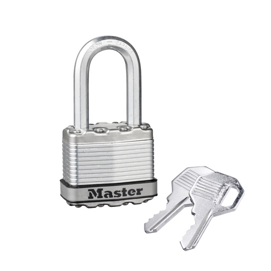 Master Lock 45mm Magnum Padlock - 38mm Long Shackle - High Security - Auzzistore