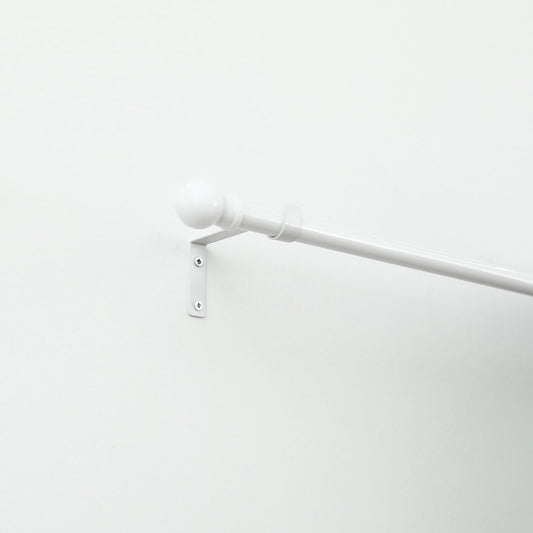 Windoware 100mm White Metal Single Curtain Unstayed Bracket 2 Pack – view 2 - Auzzistore