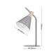 Verve Silver Birch Alston Task Lamp - 150mm x 350mm - Metal Shade - Indoor Use