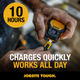 Dewalt Jobsite Pro Wearable Speaker Microphone - Bluetooth - 10-Hour Battery - IP56 Water Resistant