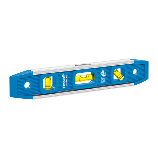 Empire Magnetic Torpedo Level - 225mm - Aluminium - Magnetic Edge - Auzzistore