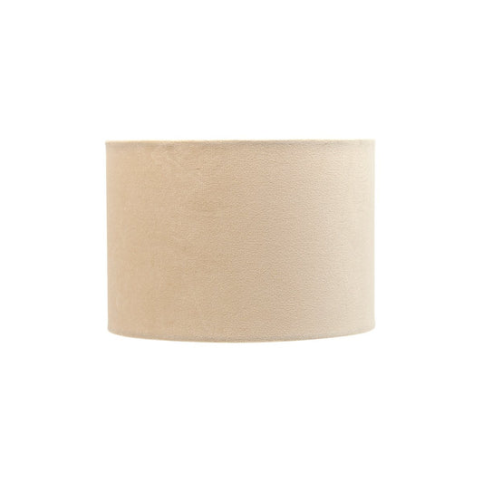 Home Design Ivory Velluto Lamp Shade - 200mm x 150mm x 200mm - Ivory - Auzzistore