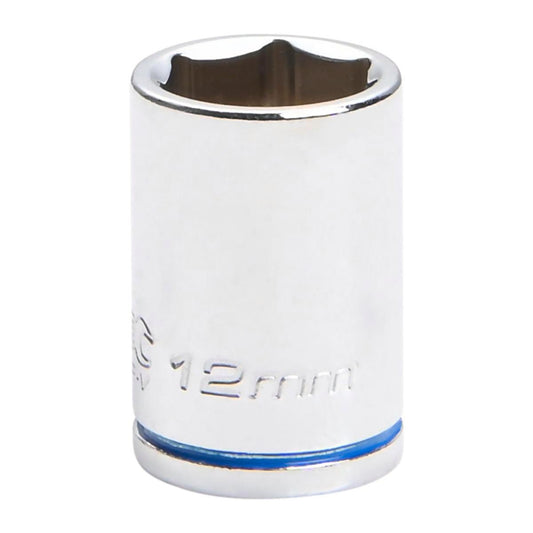 Kincrome 12mm Socket - Chrome Vanadium Steel - Mirror Polish Finish - Auzzistore