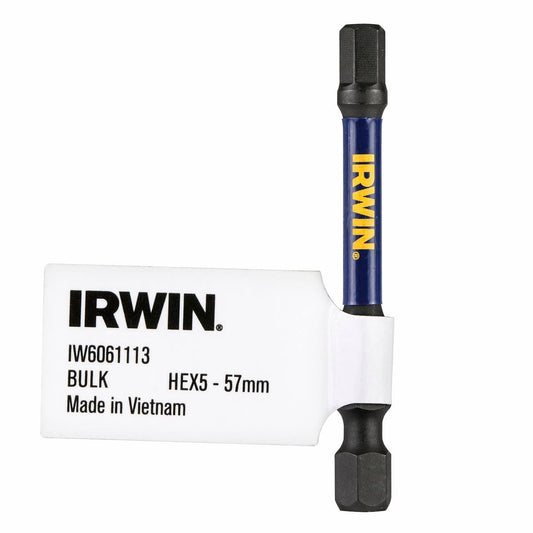Irwin Impact Bits - 57mm - Magnetised - High Strength - Auzzistore