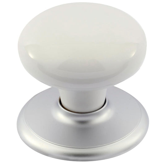 Gainsborough Classic Passage Knobset - 35mm - Satin Chrome - Nonlocking - Auzzistore