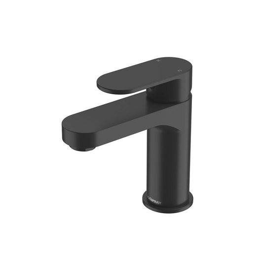 Flexispray Black Havana Basin Mixer - Lead Free - 50mm x 144mm x 100mm - Matte Black - Water Efficient