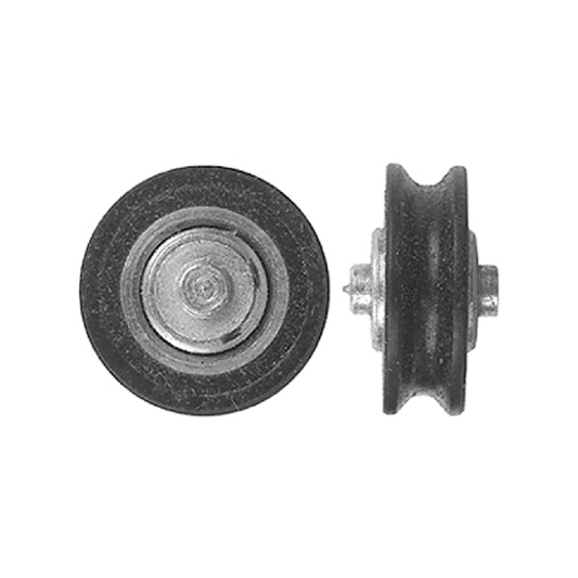Rolltrak 16mm Nylon Concave Roller - 16mm - Nylon - Durable Design - Auzzistore