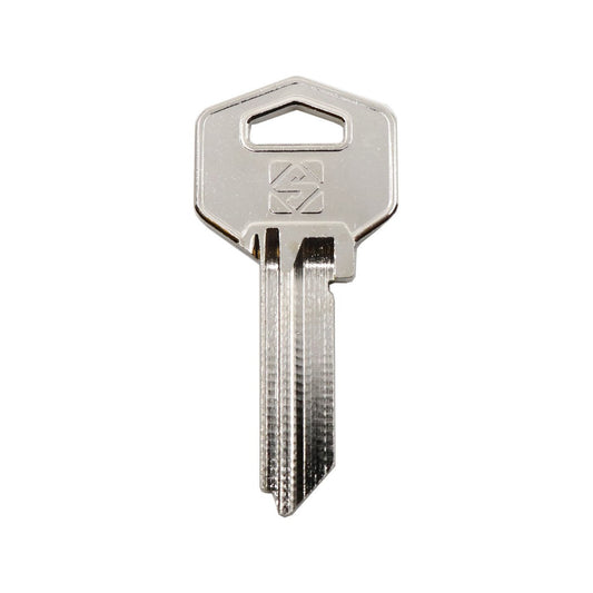 Ehi gr9 Silver Blank Key - Nickel Plated Brass - Key Cutting Service – view 2 - Auzzistore