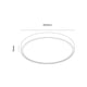 Brilliant 22.5cm Plug-In DIY Tri-Colour LED Oyster Ceiling Light - Energy Efficient - Multi Fit