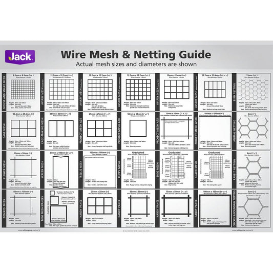 Jack Trellis Mesh 120cm x 10m PVC Coated For Climbing Plants – view 2