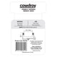 Cowdroy Adjustable Sliding Door Guide - 19-38mm - Aluminium - Easy Install