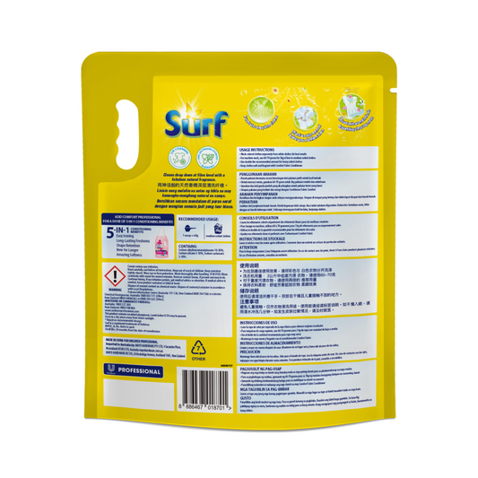 Surf 5kg Sun Fresh Laundry Powder Pouch - Phosphorus-Free, 83 Washes – view 2