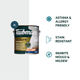 Taubmans 4L Neutral Matt Endure Interior Walls Paint - Stain Resistant - Low Odour