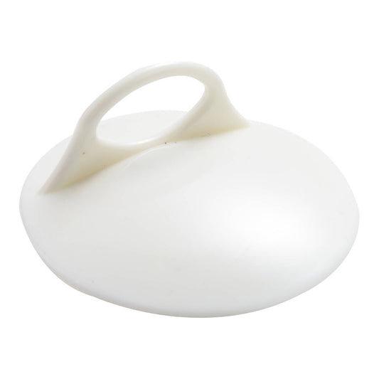Kinetic 38mm Finger Pull Plug - White PVC - Easy Installation Benefit - Auzzistore