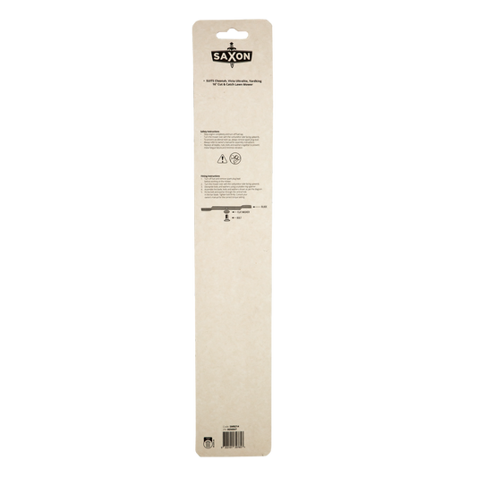 Saxon 16" Mower Blade Bolt Set - 2 Blades, Nuts & Bolts - Suits Victa, Cheetah, Ultralite, Yardking – view 2 - Auzzistore