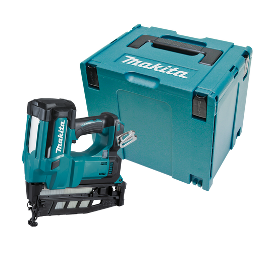 Makita 18V 16Ga Finishing Nailer DBN600ZJ - Skin Only - Tool-less Jam Clearing - Slim Nose Design - Auzzistore