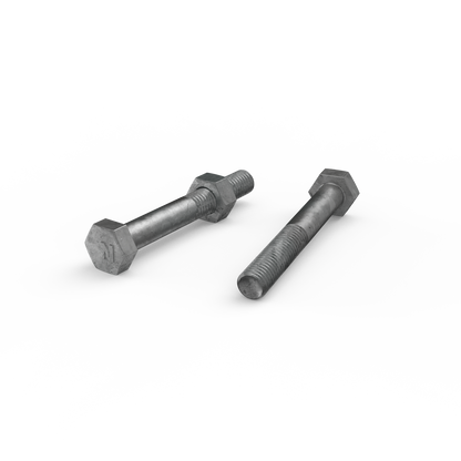 Zenith Hot Dip Galvanised Hex Head Bolts M8 x 60mm 25 Pack