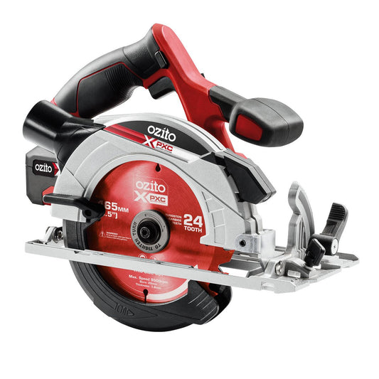 Ozito PXC 18V Cordless Circular Saw Kit PCSK 1640 - 165mm Blade - 54mm Cut Depth - Adjustable Bevel Cuts – view 2