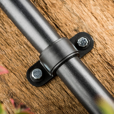 Toro 13mm Saddle Clamp - Poly Tubing Holder - Single - Black - UV Stabilised