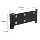 Rack It 400KG Hook Plate - 430mm Depth - Powder Coated Steel - Space Saver