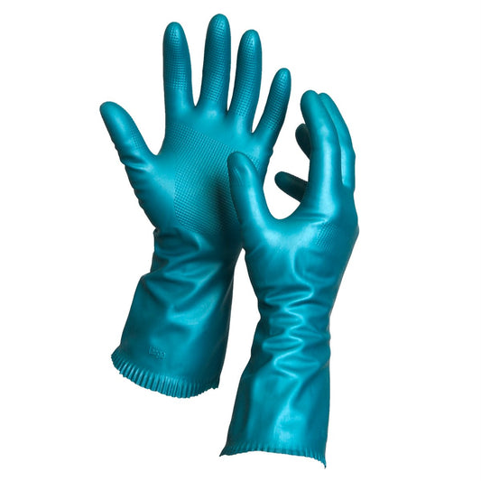 Sabco Dish Grip Gloves - Large - Latex - Anti Slip Grip – view 2