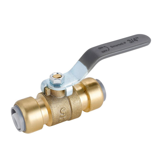 Smartex Pex 20mm Ball Valve - Lead-Free Brass - Push-Fit - Durable - Auzzistore