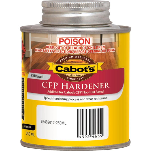 Cabot S Clear CFP Hardener 250ml - Faster Drying Floor Coating - Auzzistore