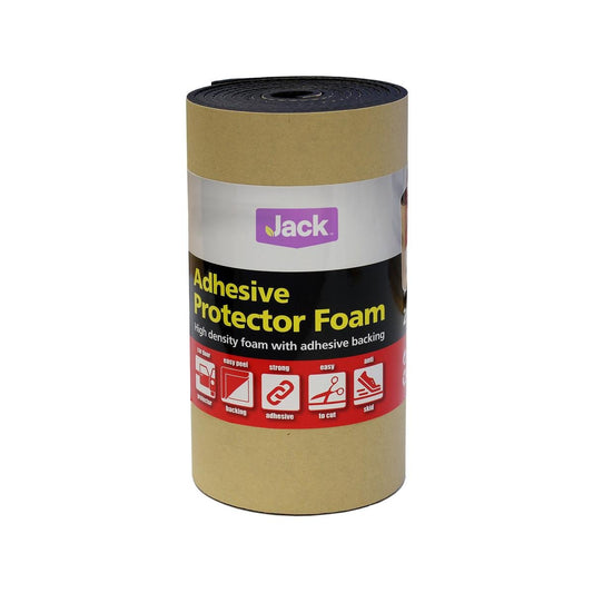 Jack Adhesive Protector Foam 200mm x 4mm x 2m High Density Bumper - Auzzistore