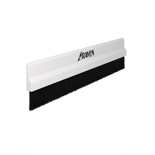 Raven RP83 Brush Strip - White 920mm Nylon - Seals Gaps Up To 19mm - Auzzistore