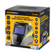 Bossweld Flare Welding Helmet - Variable Shade 4-8 / 9-13 - 100 x 60mm Viewing Area - Lightweight and Durable