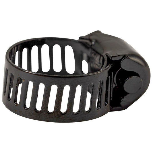 Deks 6 16mm Black Marine Grade 316 Stainless Steel Hose Clamp - Auzzistore
