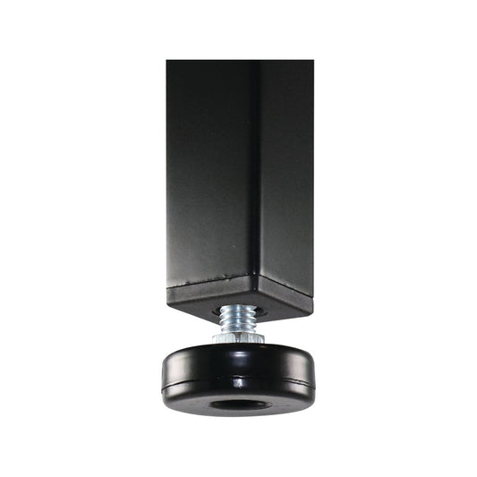 Surface Gard Glide - 3/8 x 1-1/2in - Black Plastic - Adjustable – view 2 - Auzzistore