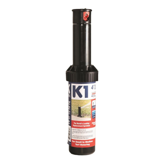 K-Rain K1 Gear Drive Sprinkler - 5m-9m Spray Radius - Plastic - Quiet Performance - Auzzistore